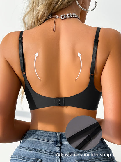 Smooth Underwire Gathered Women's Bra