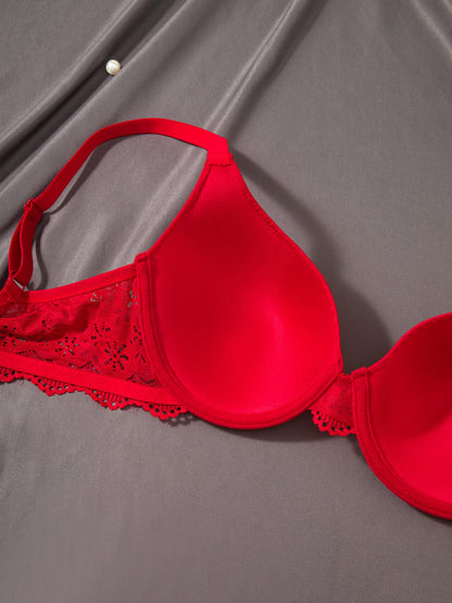 3-piece set of women's lace underwire bras