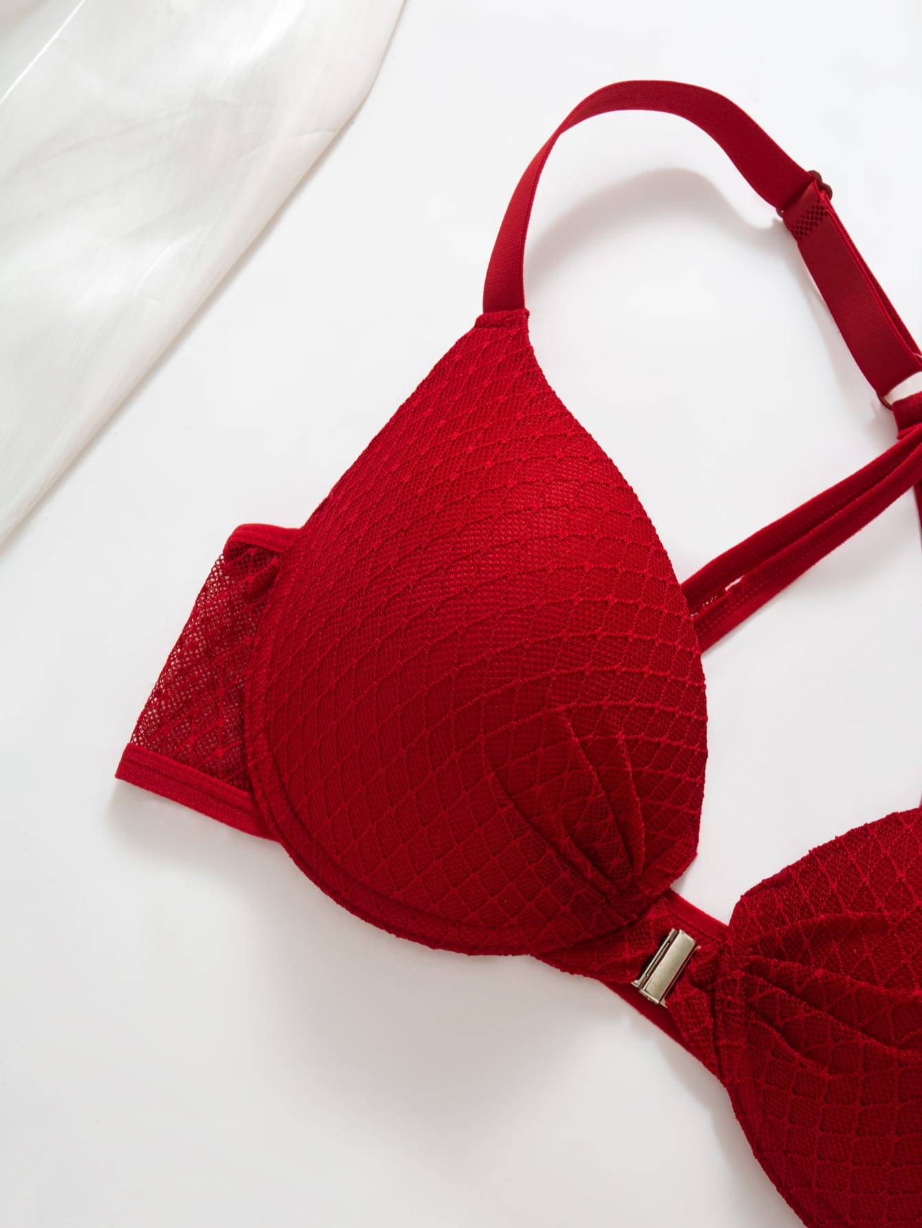 3-piece set of women's front breasted bra