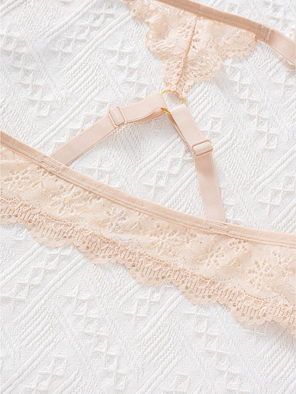 6-Pack French Lace Front-Closure Push-Up Bras