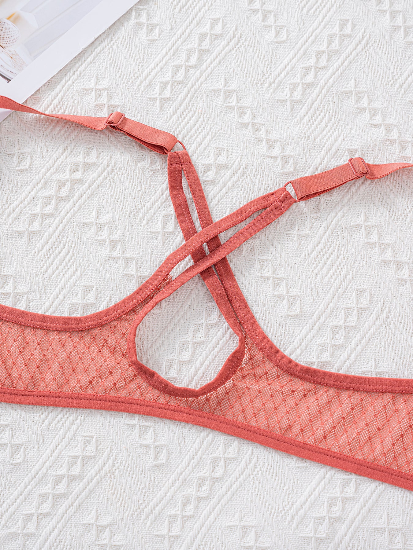 6-piece set of women's front button underwear