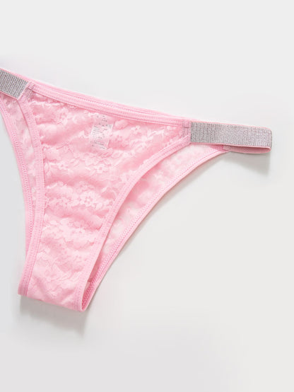 8-piece set of sexy lace women's triangle underwear