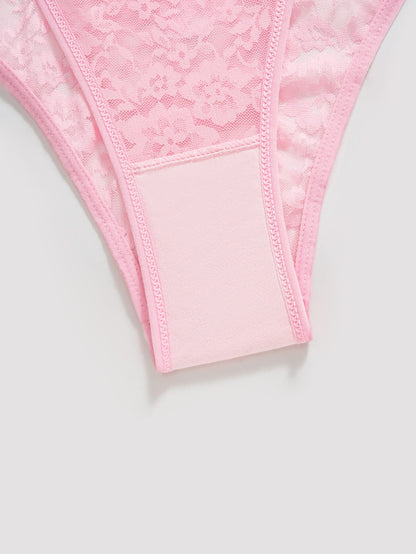 8-piece set of sexy lace women's triangle underwear