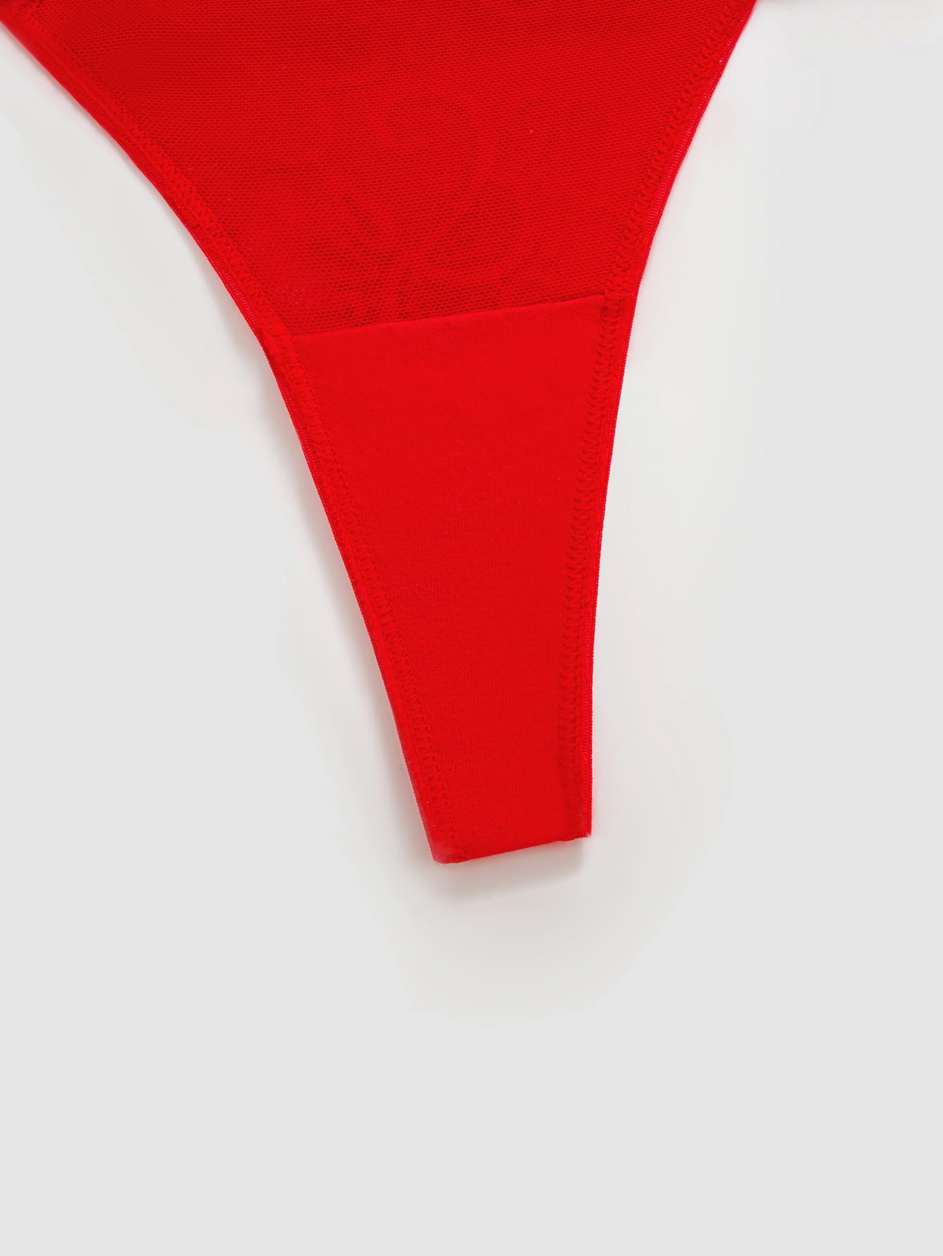 3-piece set of sexy bow lace thong underwear