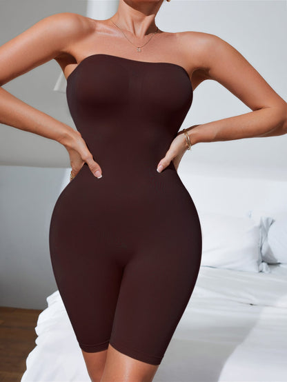 Women's seamless shapewear jumpsuit